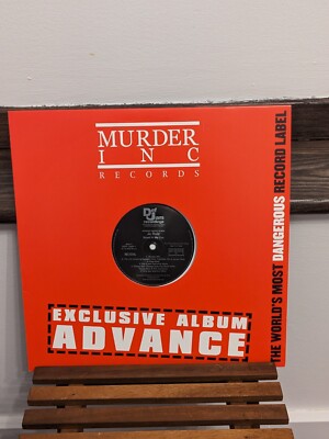 JA RULE ''BLOOD IN MY EYE'' 2003 VINYL LP ALBUM PROMO CLEAN DEFF 15955-1 *SEALED*
