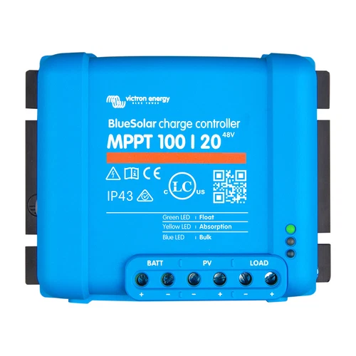 Solarladeregler MPPT 100/20 12/24/48V Batterieverwaltung Victron BlueSolar