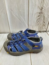 Keen Big Kid Newport H2 Cap Toe Sandal Kids 5 Water Shoes Blue Hiking Camping