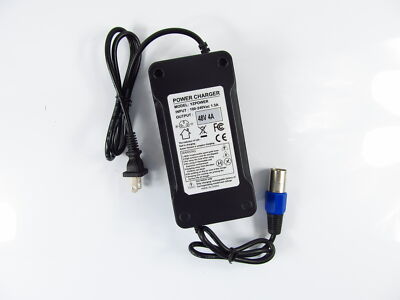 48V 4A fit 54.6V 2A Li-ion Battery Microphone Head Charger Power For NCM Electri
