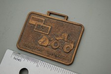 MICHIGAN CLARK CARGADOR DE RUEDAS Reloj de Colección Llavero Metal Equipo Pesado Movimiento de Tierra