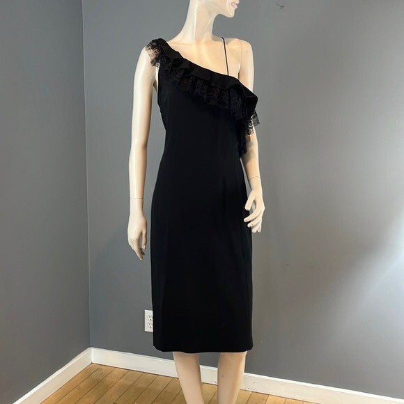 adam lippes black dress Aoki Dress, In Black, Size 4, Adam Lippes Resort 2026 main image 0