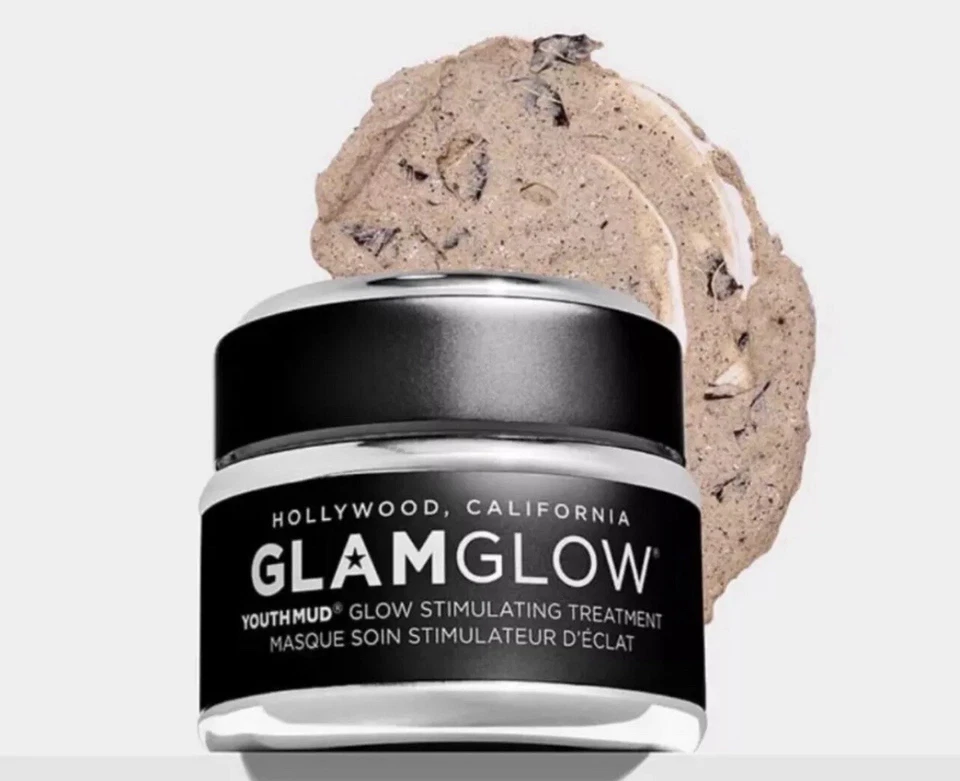GLAMGLOW YouthMud Glow Stimulating Treatment 1.7oz BONUS Youthpotion Youthcream - Image 4 of 4