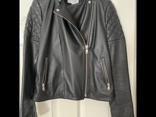 Jigsaw Leather Jacket 10