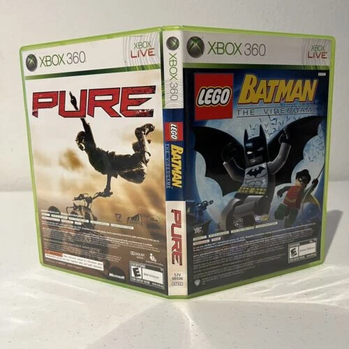 LEGO BATMAN THE VIDEOGAME PURE XBOX 360 GAME COMPLETE with