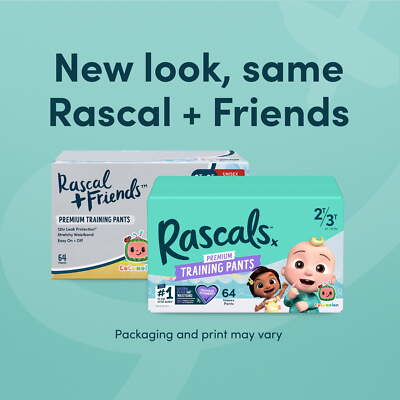 Rascal + Friends Training Pants Size 4T-5T 50 Count NEW | eBay