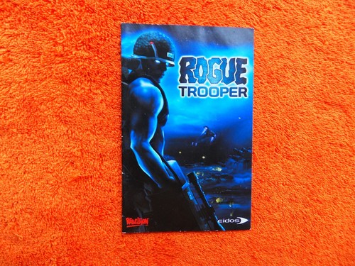 ROGUE TROOPER - original MANUAL - PS2 / sony playstation 2