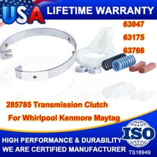 285785 Works with Whirlpool  Kenmore Washer Clutch Kit Replaces 285331, 3351342