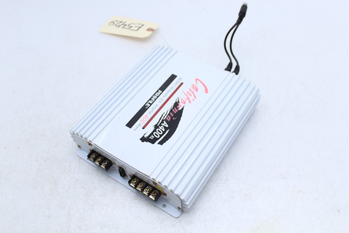 PROFILE CALIFORNIA A400XL 400W BRIDGEABLE 2-CHANNEL AMPLIFIER AMP