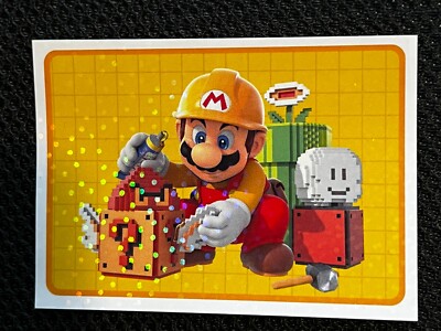 STICKER PANINI 2022 SUPER MARIO LIMITED EDITION GLITZER VERSION # 86 NEUWERTIG