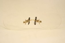 Antique Hard Bridge Bridge Pince Nez Eye Glasses Vintage eyeglasses