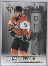 Mark Recchi 2003-04 Pacific Private Stock Titanium Jersey Number #/150