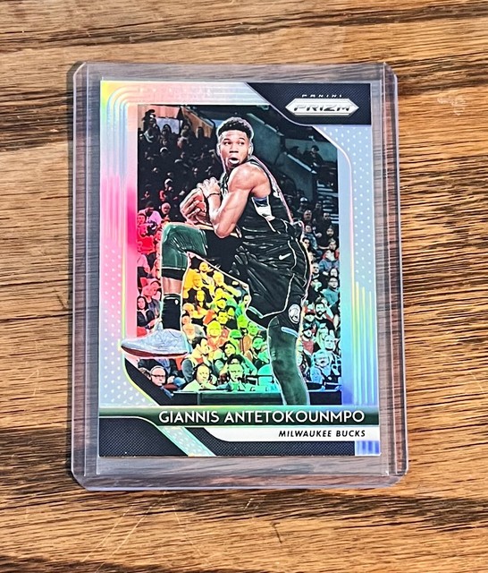 2018-19 Panini Prizm - Silver Prizm #296 Giannis Antetokounmpo Milwaukee Bucks 2