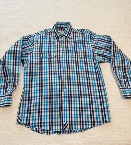 Acorn By Bob Goldfeder Mens Button Down Shirt Size Large Casual Or Dressy EUC!!