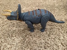 Dragon-I Electronic Triceratops Eyes Light Up, Roars  Moves 14" Long Dinosaur