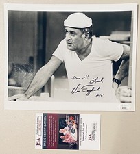 Vic Tayback Signed Autographed Alice 8x10 Photo JSA Cert Mel