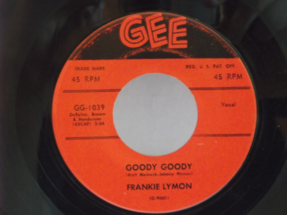 Frankie Lymon,Gee 1039,