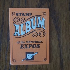 1969 Topps Stamp Albums #8 Montreal Expos CENTERED UN-USED  EX