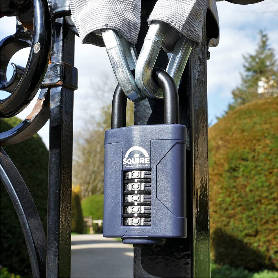 Squire Weathershield Combi CP60 Combination Padlock | eBay UK