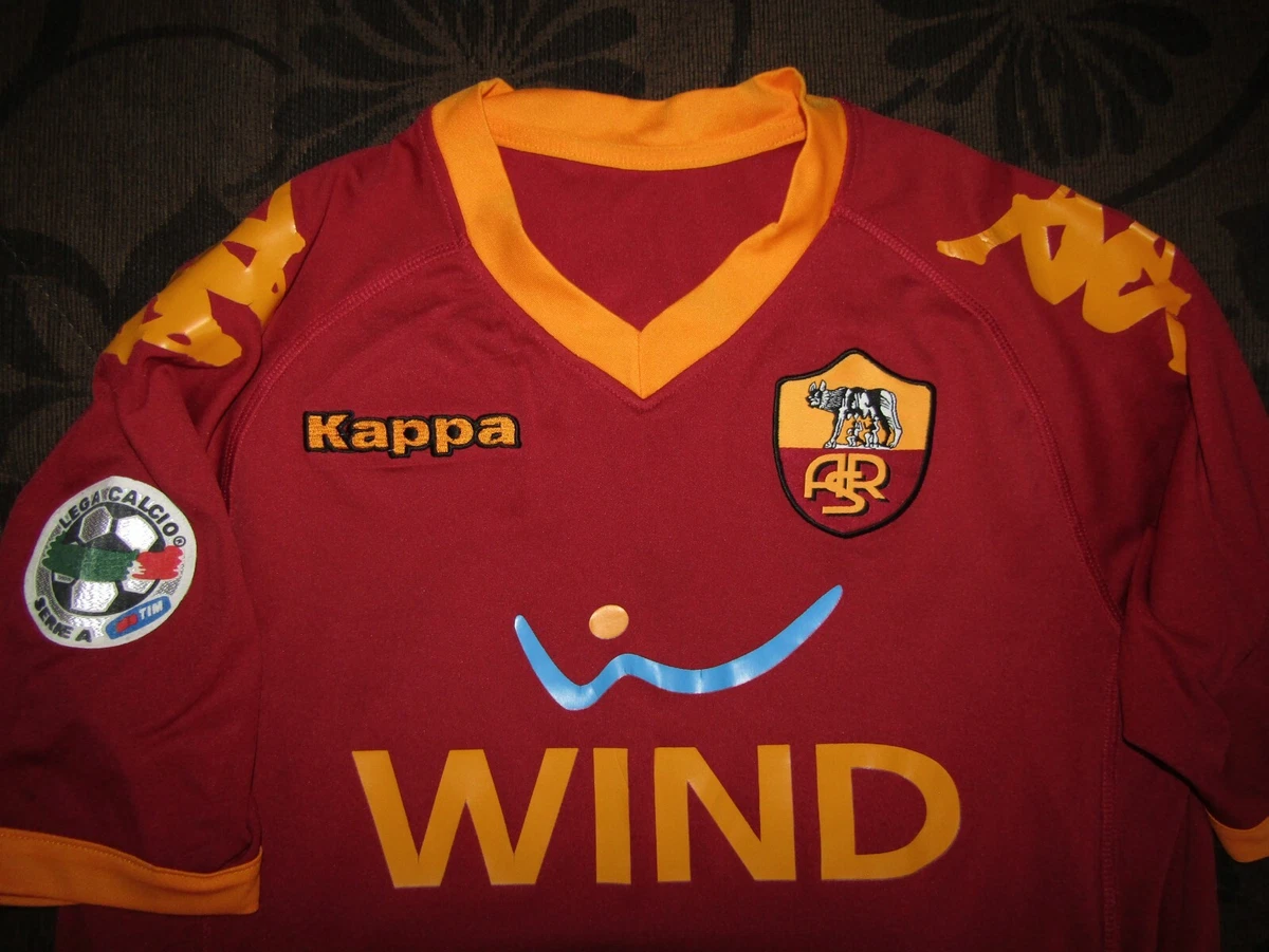 AS Roma Kappa 2009-10, Football Jersey Totti Match issued? M Very good Italia