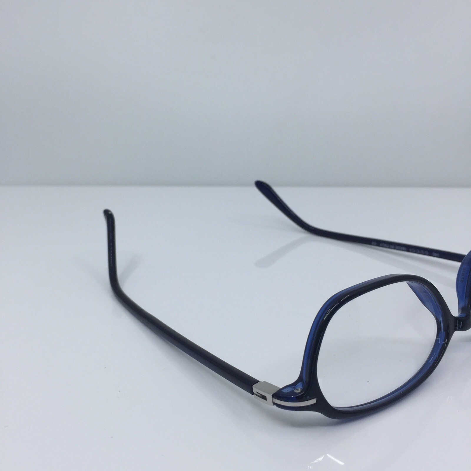 New Vintage GUCCI 2458 EYEGLASSES GG 2458 Optical C. W6E Black & Blue 51mm Italy image 9