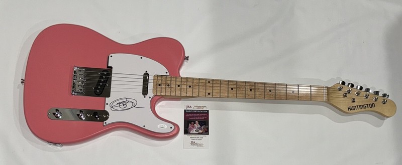 GRACE POTTER SIGNED PINK ELECTRIC GUITAR THE NOCTURNALS JSA COA
