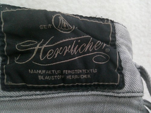 Pantalones de mezclilla para mujer Herrlicher gris ajustados 5303 talla 27/32 - Imagen 3 de 12