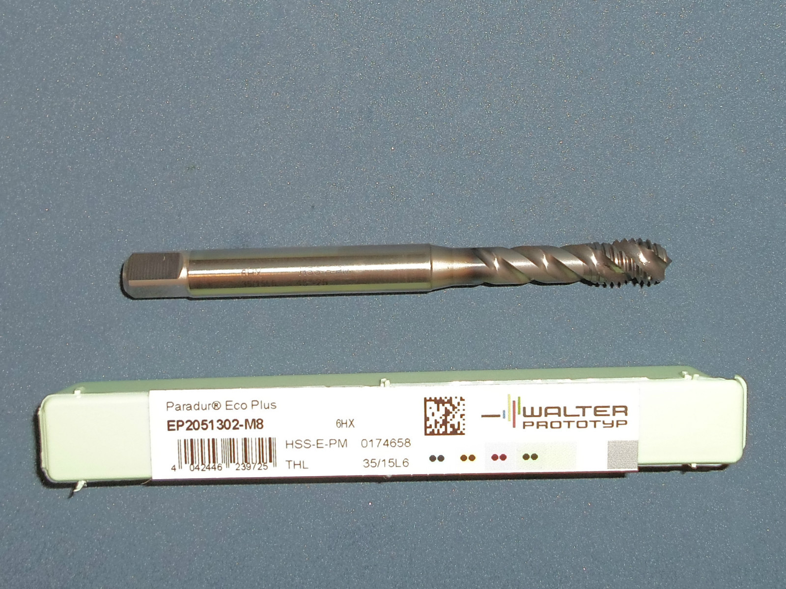 Threaded Drill M8M16 Machine Threaded Drill, EP2051302, HSSEPM M16x1