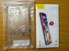 iPhone 14 Pro Max Clear Case With 2 Pcs Screen Protector Set