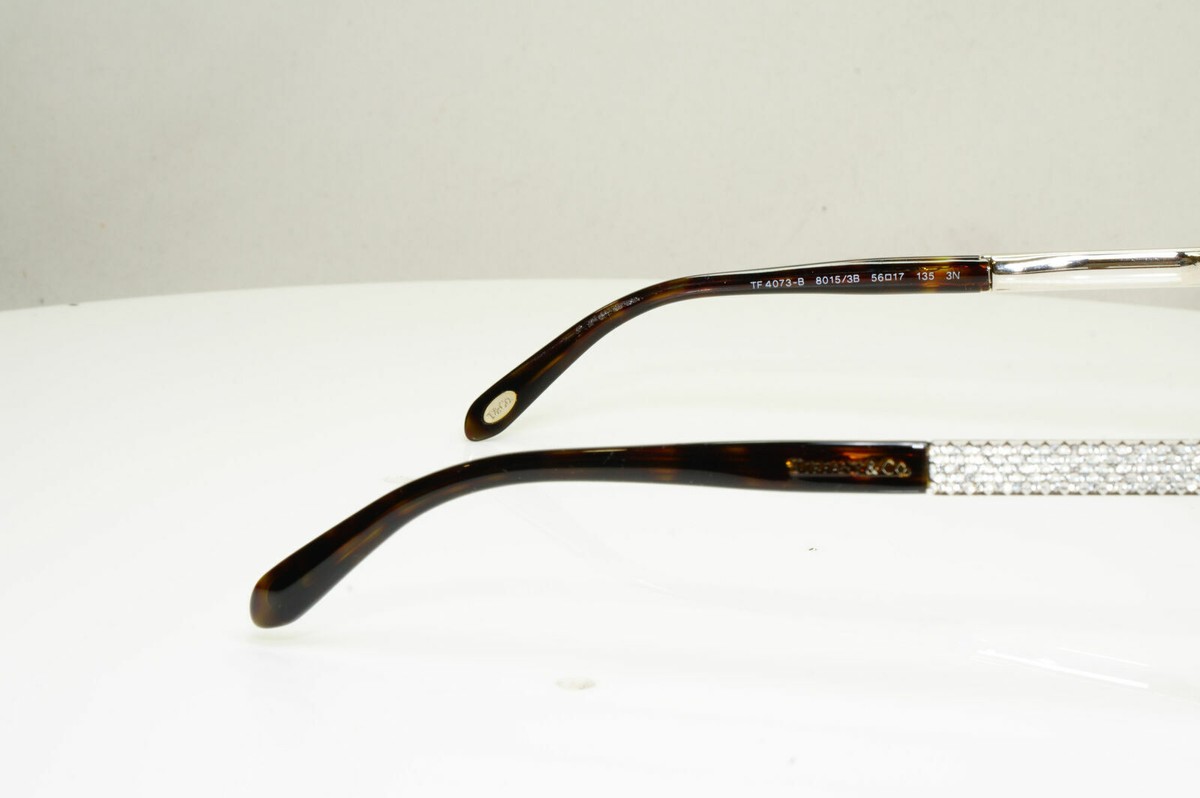 Authentic TIFFANY & CO Womens Diamante Crystal Sunglasses TF 