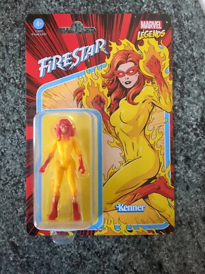 Marvel Legends 3,75'' Kenner Retro Figur Firestar Neu #1