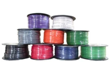 50 ft OFC 4 Gauge AWG WHITE Power Ground Wire Sky High Car Audio