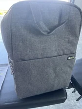 DecoGear Camera GoPro Video Backpack Bag USB Charging Port Gray Zip Close Padded