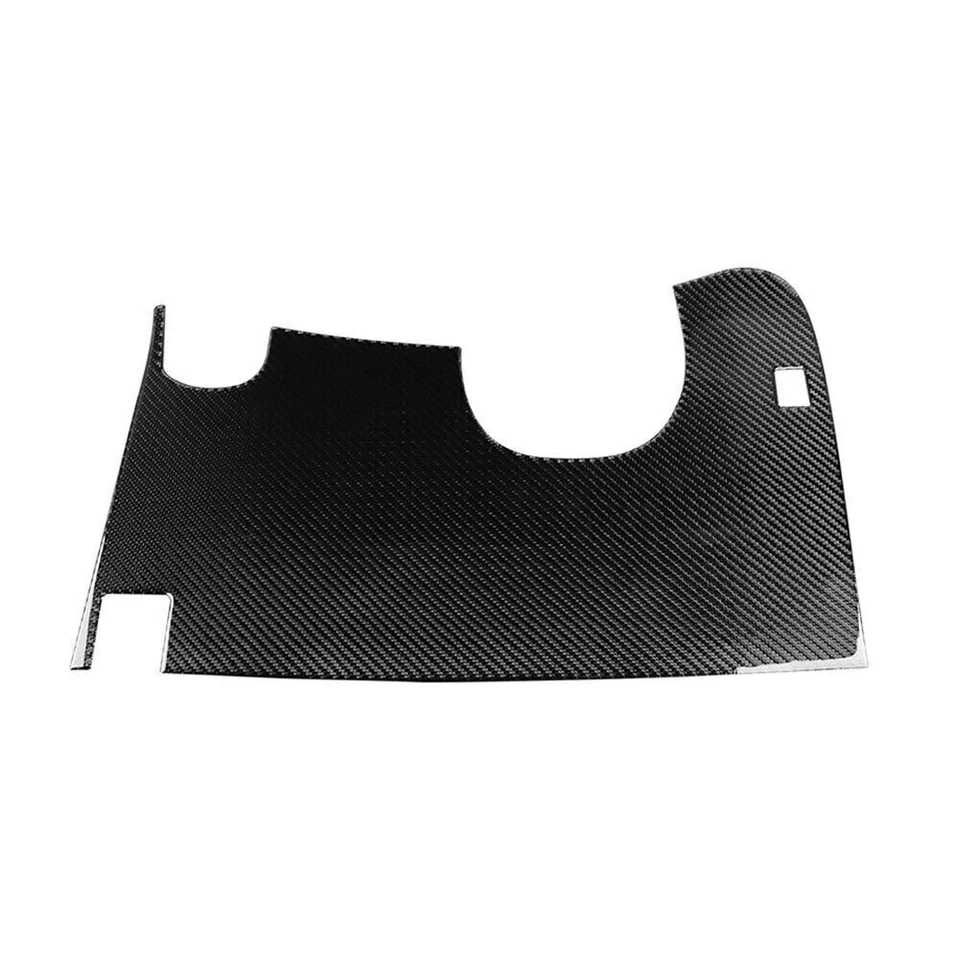 For Dodge Challenger 2015-23 Vinyl Carbon Fiber Main Driver Kick Protection Trim — 第 2/4 张图片