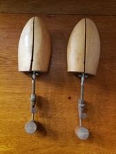 Pair of Vintage Wooden Shoe Stretchers Adjustable, Hanover