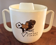 Tommee Tippee Weighted Sippy Cup Double Handles Lid Brown Bear Westland Plastics