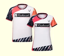 TECHNIST 25S/S Unisex Badminton T-Shirt Sports Uniform Tee Asia-Fit NWT TNT6531