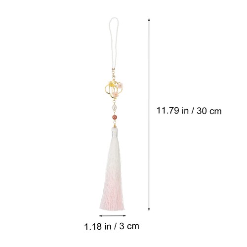 Ciondolo Nappa Mancare Chins Di Tassel Fascino Del Telefono Cellulare - Photo 8/12