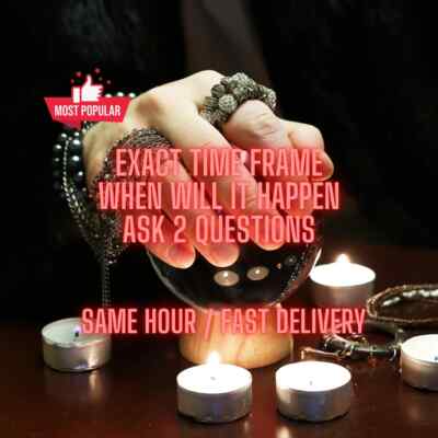 Exact Time Frame | Ask 2 Questions | When How Soon How Long Reading | Psychic