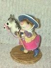 WEE FOREST FOLK MINT CLIPPITY CLOP LTD EDITION PINK FOLKTOBERFEST 2004 WITH BOX  — photo 1