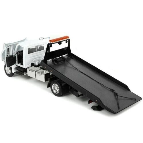 JADA 1:24 INTERNATIONAL FLACHBETT ABSCHLEPPWAGEN DRUCKGUSS WEISS 34040 - Bild 3 von 6