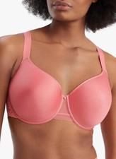 Chantelle 13B6 Custom Fit C Jolie Memory Foam T-Shirt Bra Coralin Size 32D