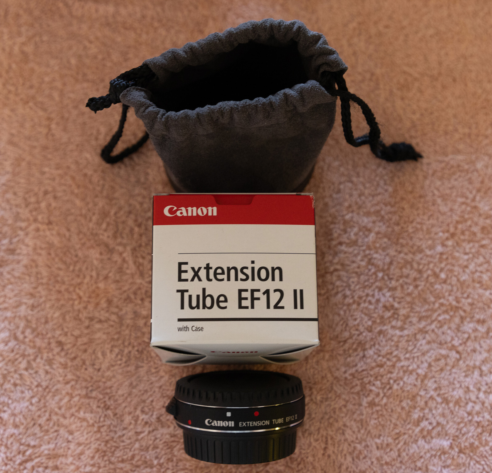 Canon ef 100 mm f/2.8l is usm macro + Extension tubes and UV filter. eBay