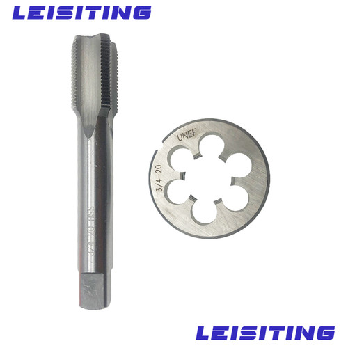 HSS 3/4-20 UNEF Rubinetto & 3/4-20 UNEF Die Destro 3/4'' - 20 Acciaio Alta Velocità Nuovo - Foto 1 di 4