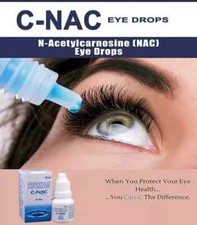 10 X C-NAC Eye Drops Cure Cataract Carnosine NAC Glaucoma for Dry Eye FAST SHIP.