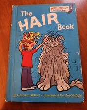 Dr. Seuss Beginner Book "THE HAIR BOOK"- 1979 Book Club Edition