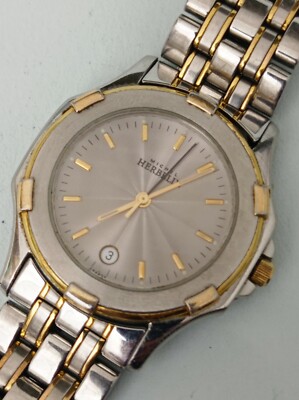 Michel Herbelin Safari Quartz ref: 12442.B datum Ø 36mm VINTAGE