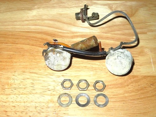 Gibson 1950 Nickel ES 125 Electronic Control Pots Harness