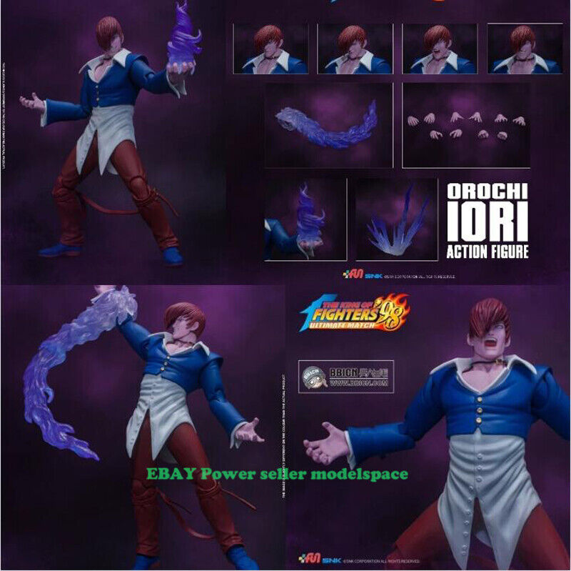 1/12 Storm Toys King of Fighters 98 Crazy Iori Yagami OROCHI Male Action  Figure