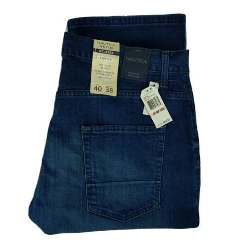 Nautica Men's Jeans 40x38 Relaxed Fit 
